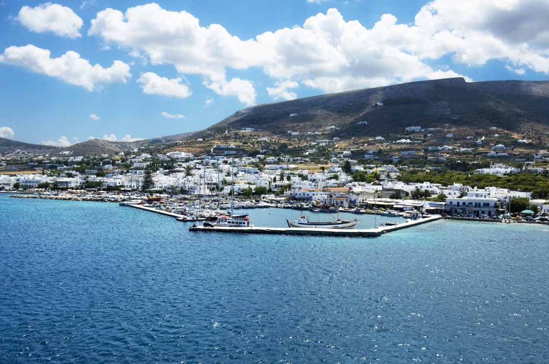 'View of the picturesque port of Naoussa on the island of Paros, Greece' - Paros